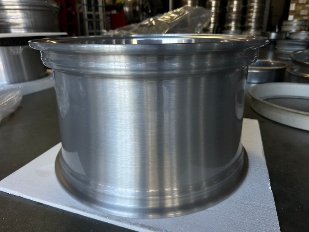 20" Step Barrel with 2.25" or 3.5" Lip Flow Form, 40 Holes US. Standard for 2-Piece Wheel, RAW or Polished