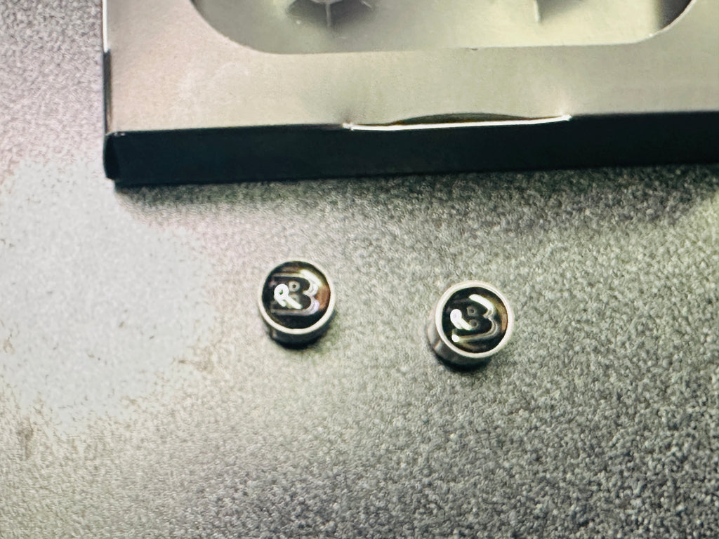 Brabus Valve Stem Caps - Genuine Set of 4 Pcs
