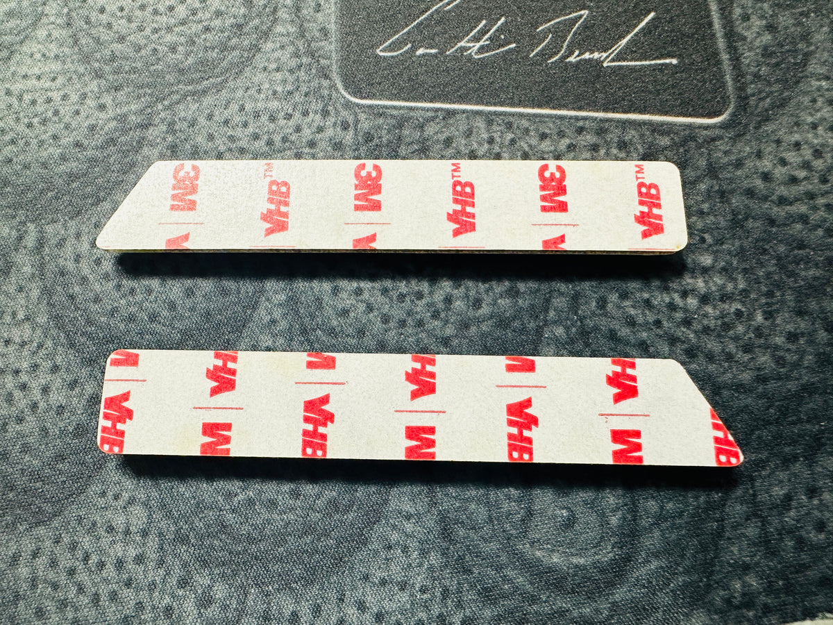 BRABUS Logo G-class 464 Silver/Black FENDER BADGE EMBLEM Set Of 2 Pcs genuine