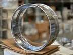 22 X 9 With 3” lip (BARREL 2 Pc) Reverse Chrome 40 Holes US Fit Asanti,Forgiato