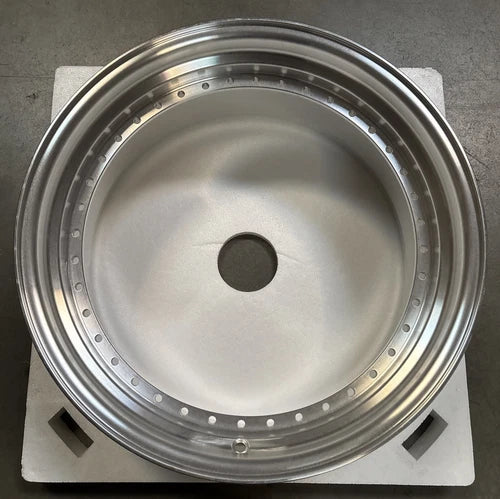 20" Step Barrel with 2.25" or 3.5" Lip Flow Form, 40 Holes US. Standard for 2-Piece Wheel, RAW or Polished