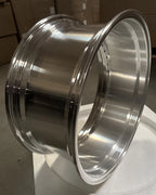 20" Step Barrel with 2.25" or 3.5" Lip Flow Form, 40 Holes US. Standard for 2-Piece Wheel, RAW or Polished